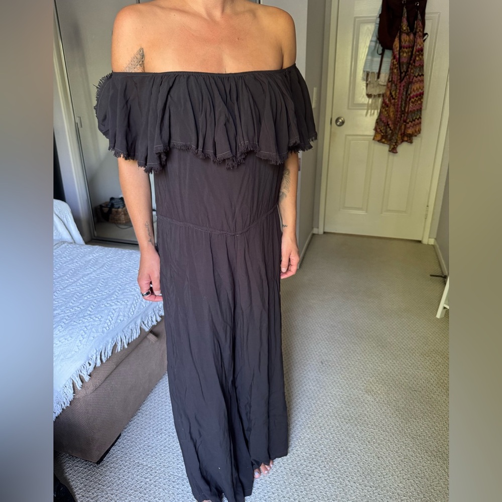 Blue Life Strapless Black Dress